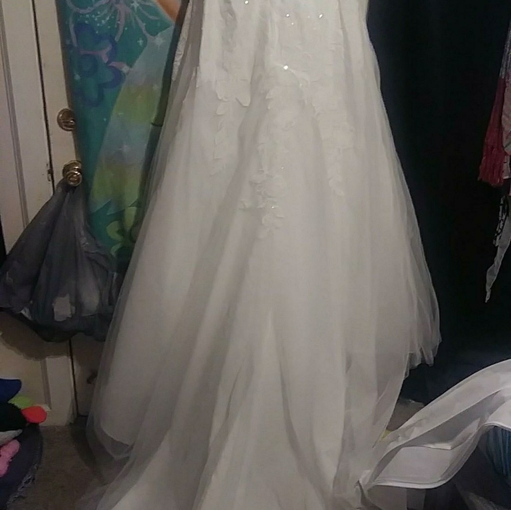 Brand new davids bridal wedding dress